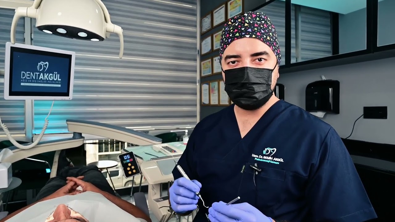 Subgingival Küretaj: Hasta Üzerinde Uygulamalı Anlatım