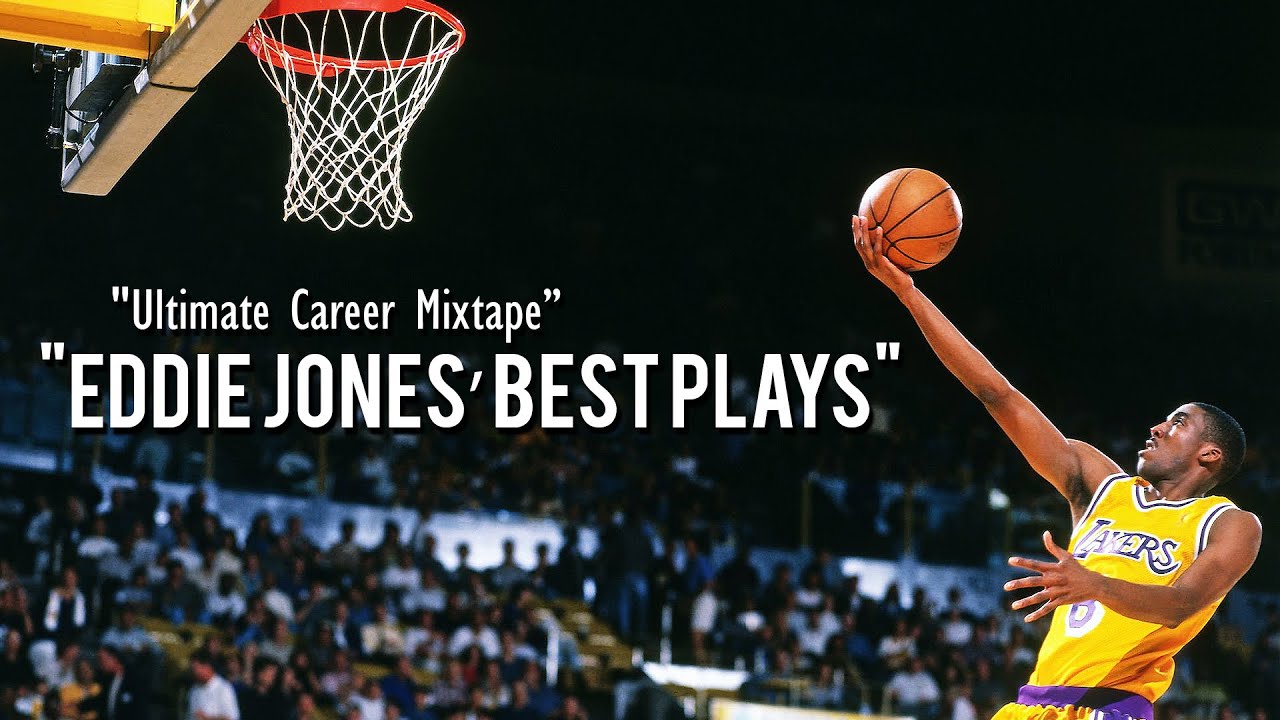 Eddie Jones Ultimate Career Mixtape – Posters on Bradley, Lakers & Heat Highlights! 🔥🏀
