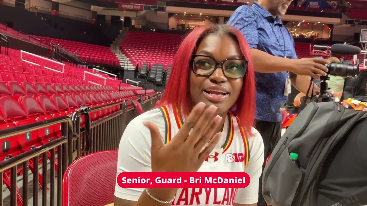 Maryland Media Day: Bri McDaniel