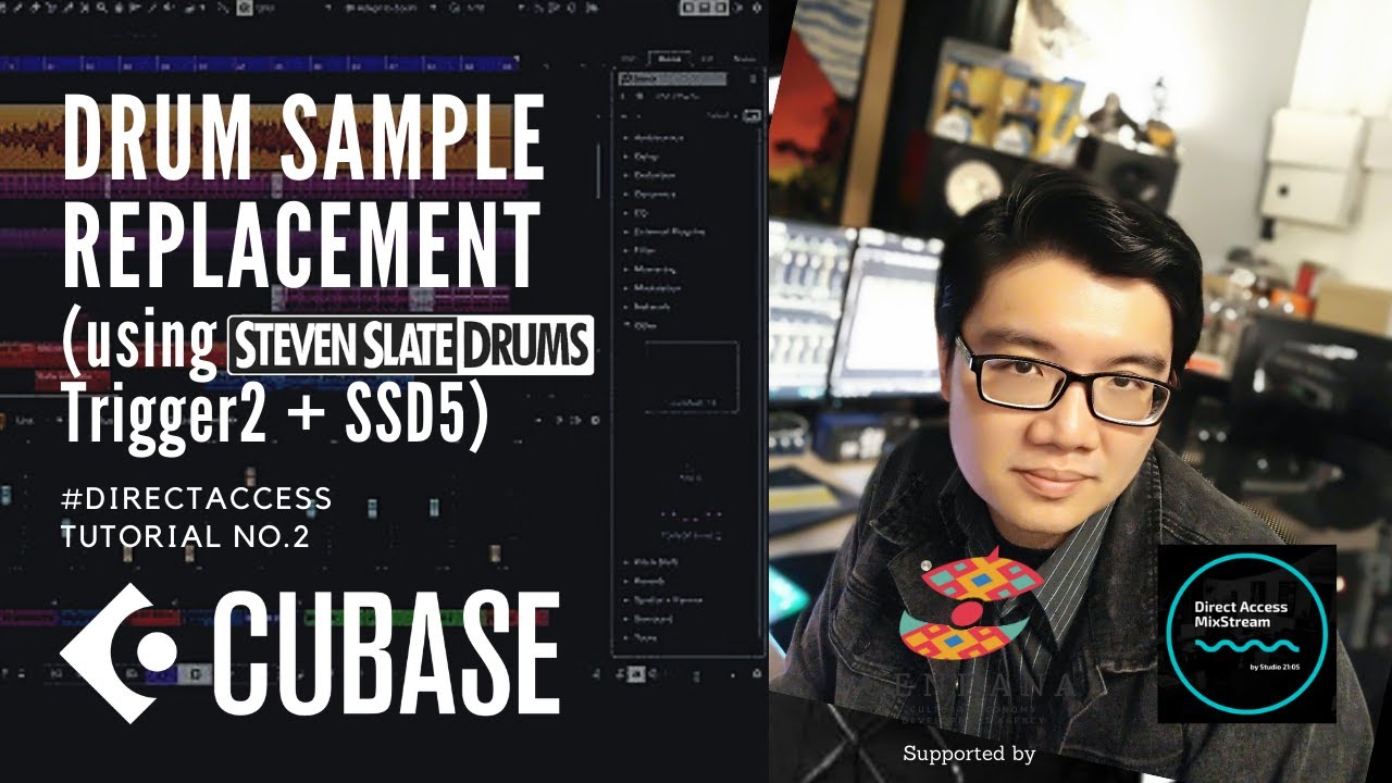 Drum Sample Replacement in Cubase (Using Steven Slate Trigger 2 + SSD5)