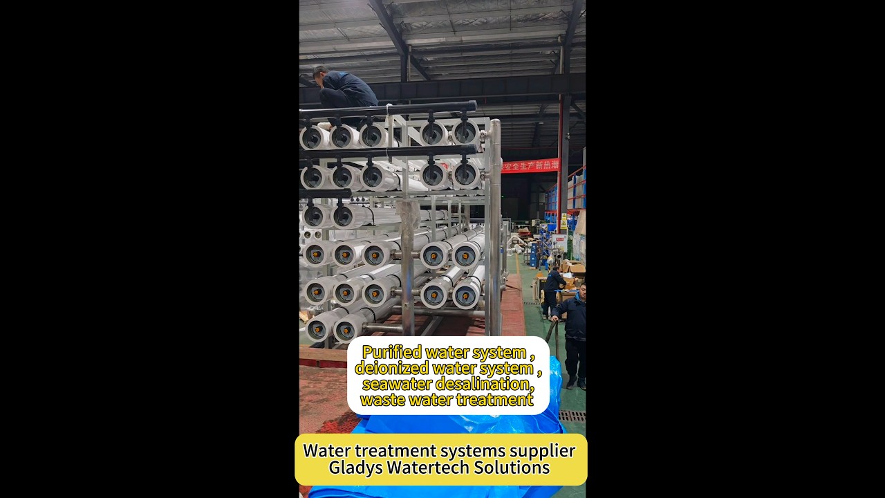 water treatment plant reverse osmosis systems supplier /seawater desalination plant