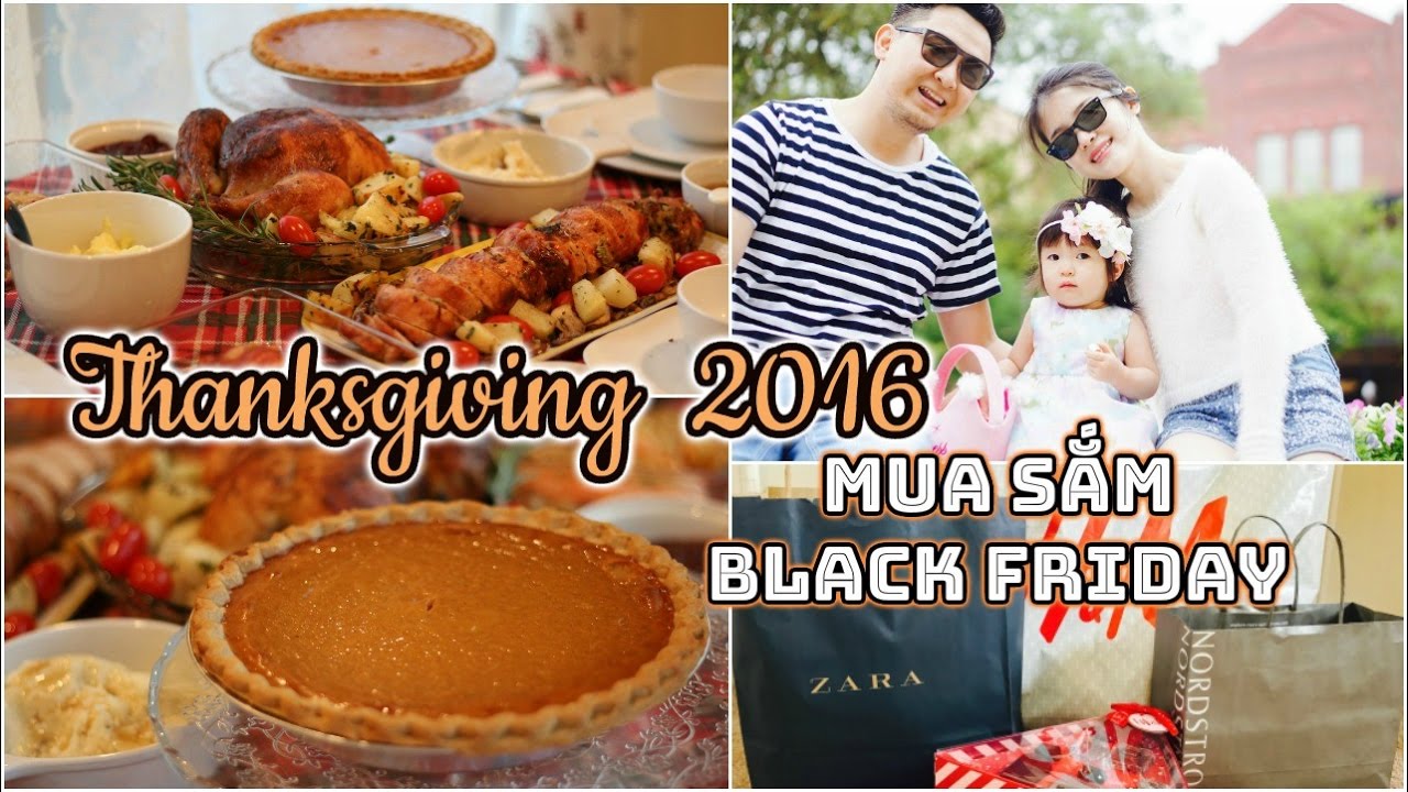 Làm Bánh Pumpkin Pie ♥ Nấu Nướng Cho Lễ Tạ Ơn ♥ Shopping Black Friday 2016 | mattalehang