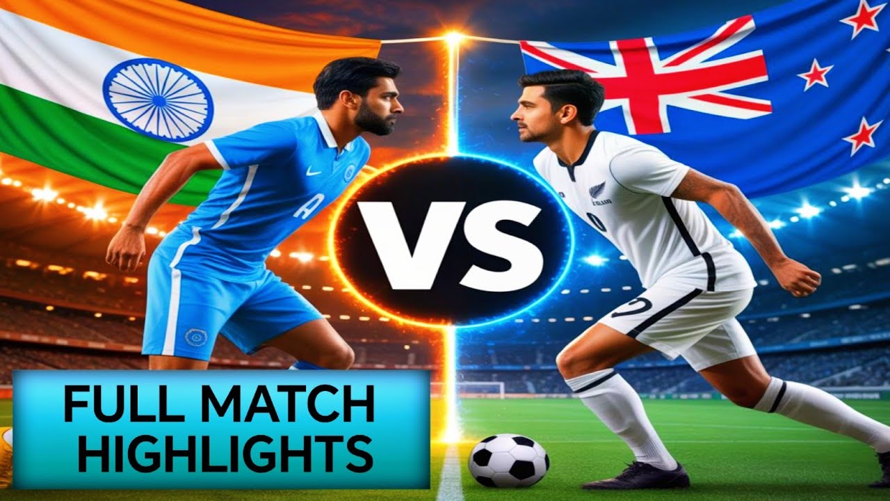 🇮🇳 INDIA vs New Zealand 🇳🇿 | 8 Mar 2026 - International Football Match | eFootball (4K) Gameplay 