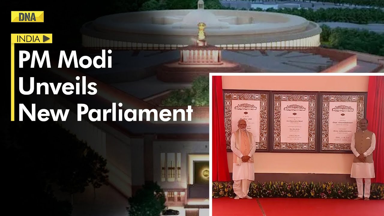 New Parliament Building: PM Modi inaugurates 'Naya Sansad,' historic &lsquo;Sengol&rsquo; installed