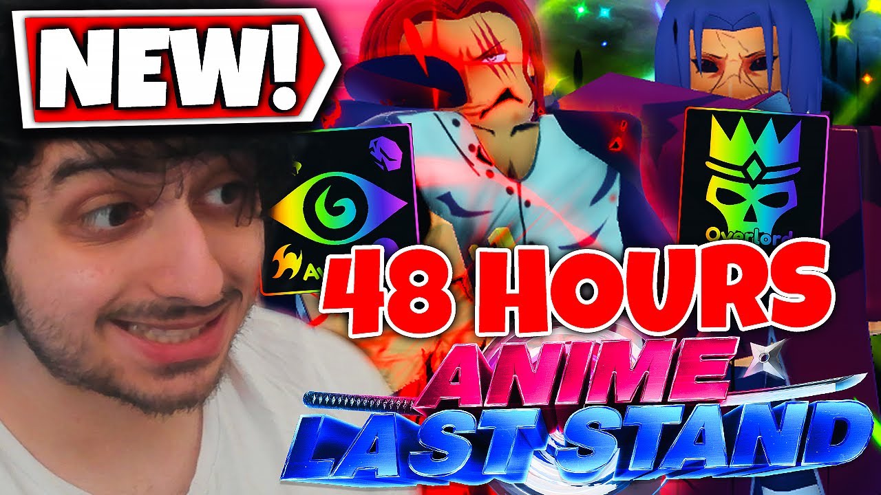 I Spent 48 HOURS on the NEW Raid Update in Anime Last Stand