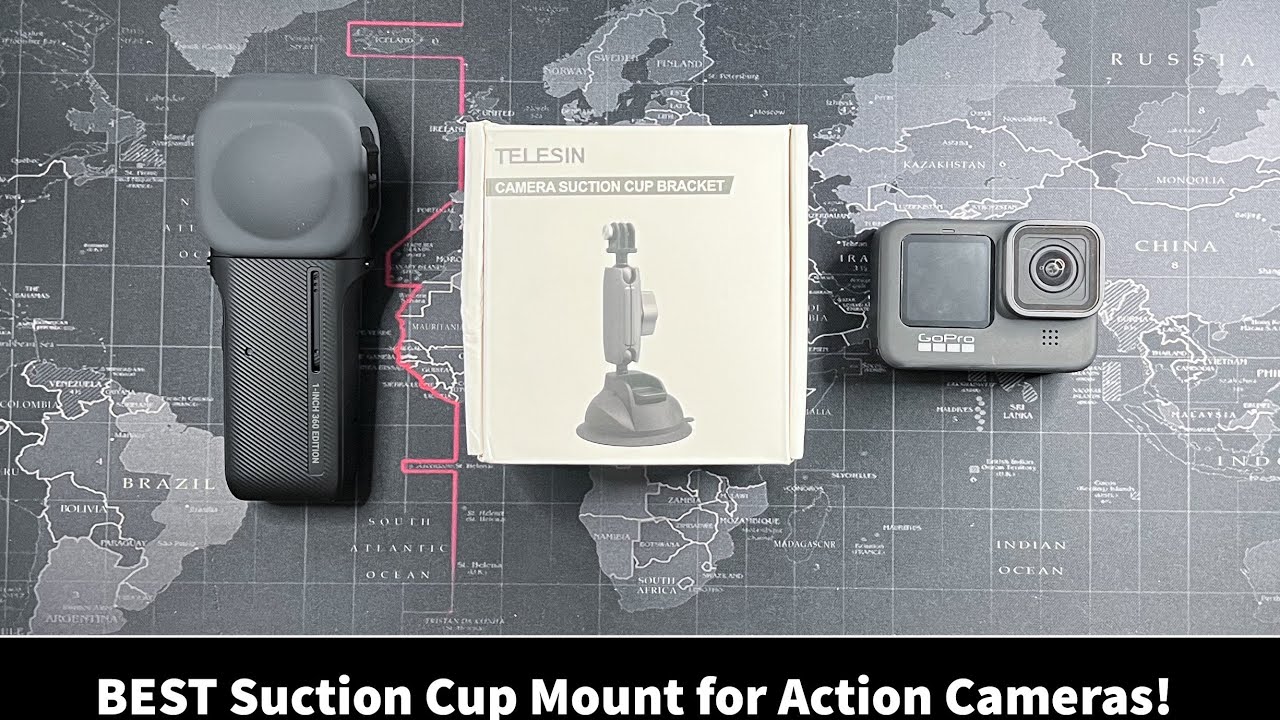 BEST Budget Suction Cup Mount for Action Cameras!