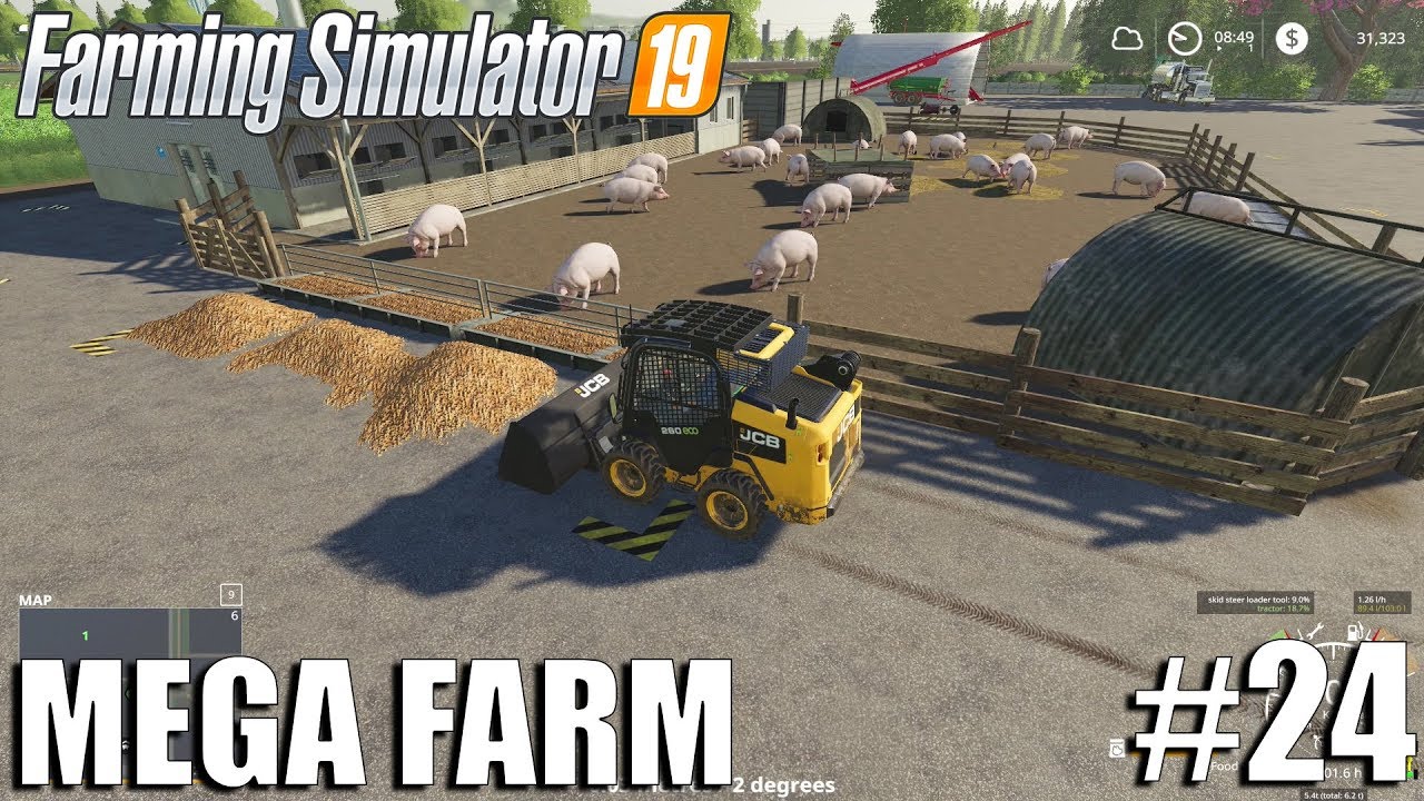 MEGA FARM Challenge | Timelapse #24 | Farming Simulator 19