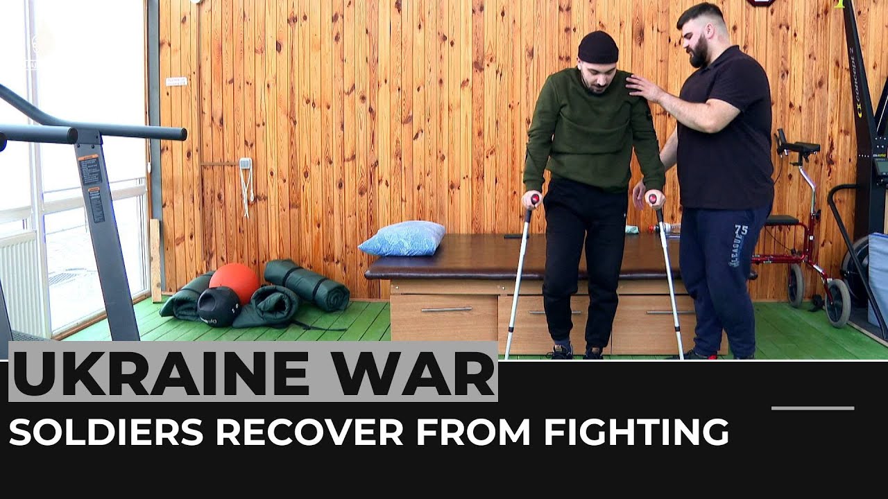 Ukraine war: Kyiv works to heal soldiers' physical & mental wounds