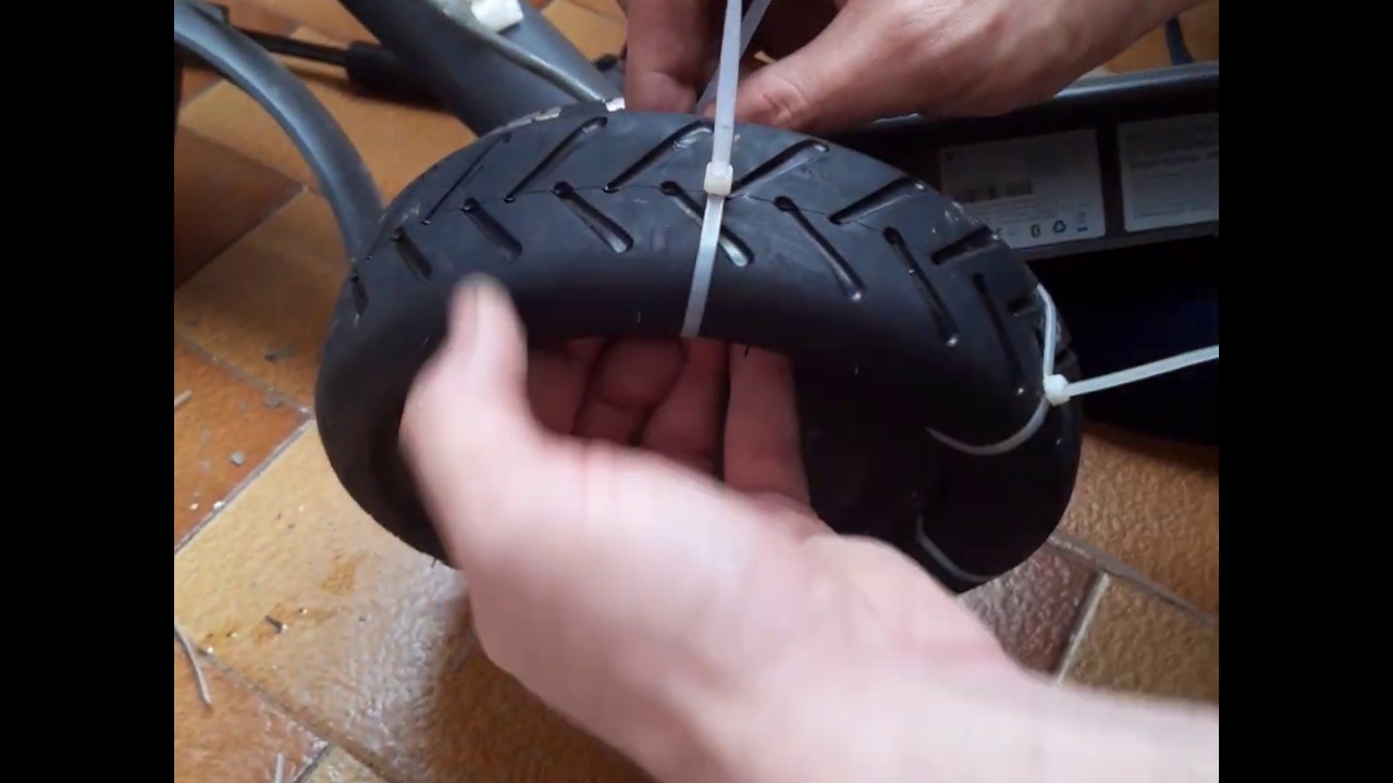 Xiaomi m365 PART2  montaggio TRUCCO facile ruota xiaomi m365 senza forature tyre replacement