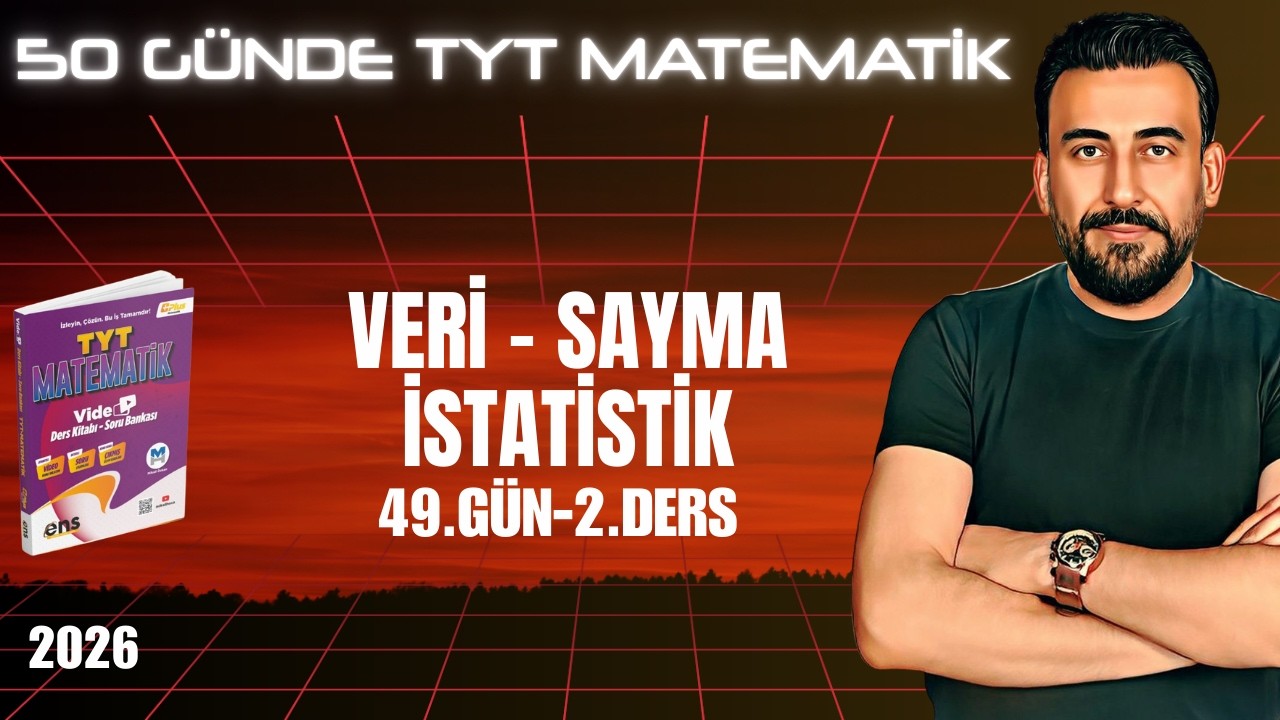 Veri Sayma İstatistik | 49.Gün - 2.Ders