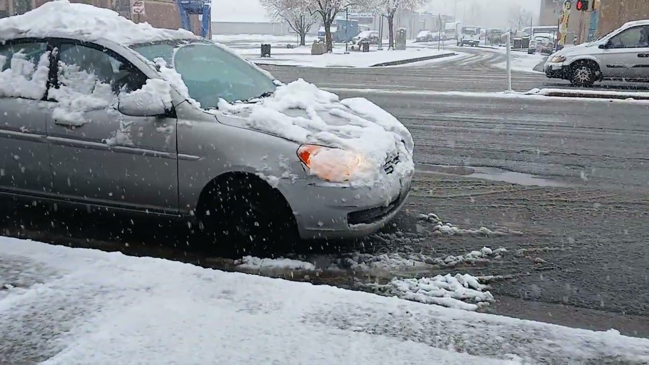 Tremenda nevada en Colorado. 