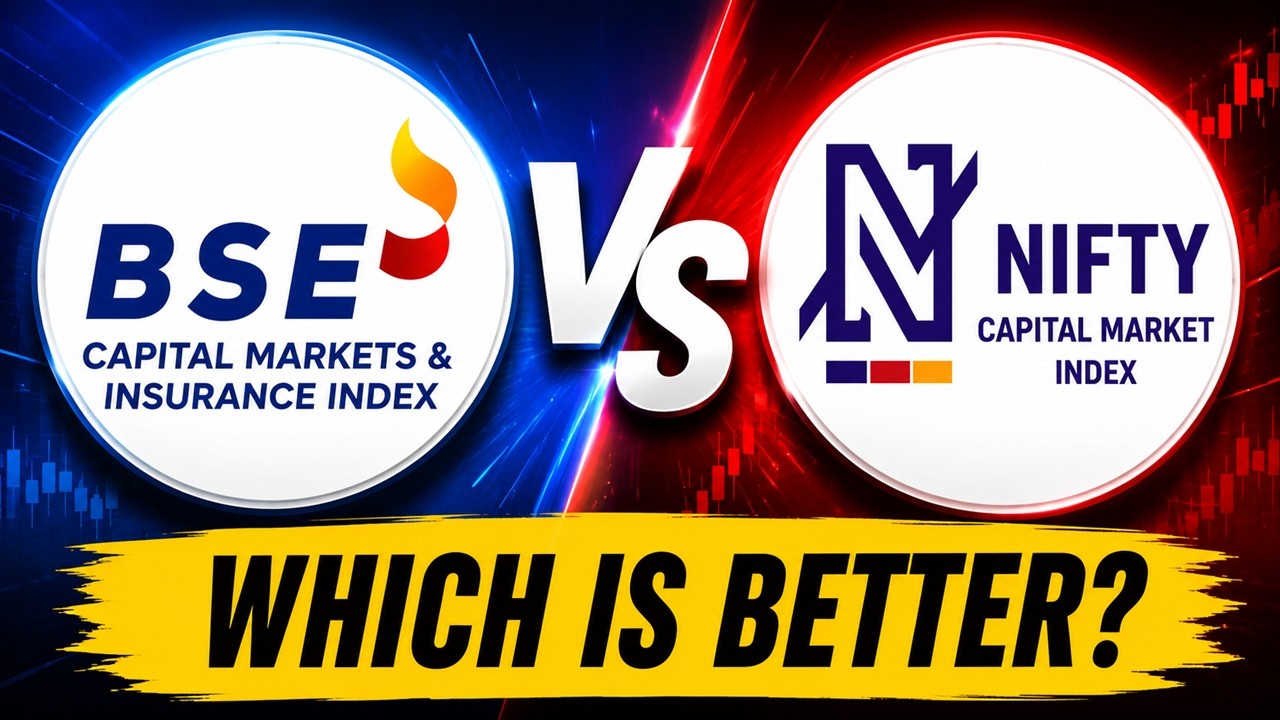 Which Index Will Make You a Crorepati? 🚀 BSE vs Nifty Capital Market ECAPINSURE vs MOCAPITAL