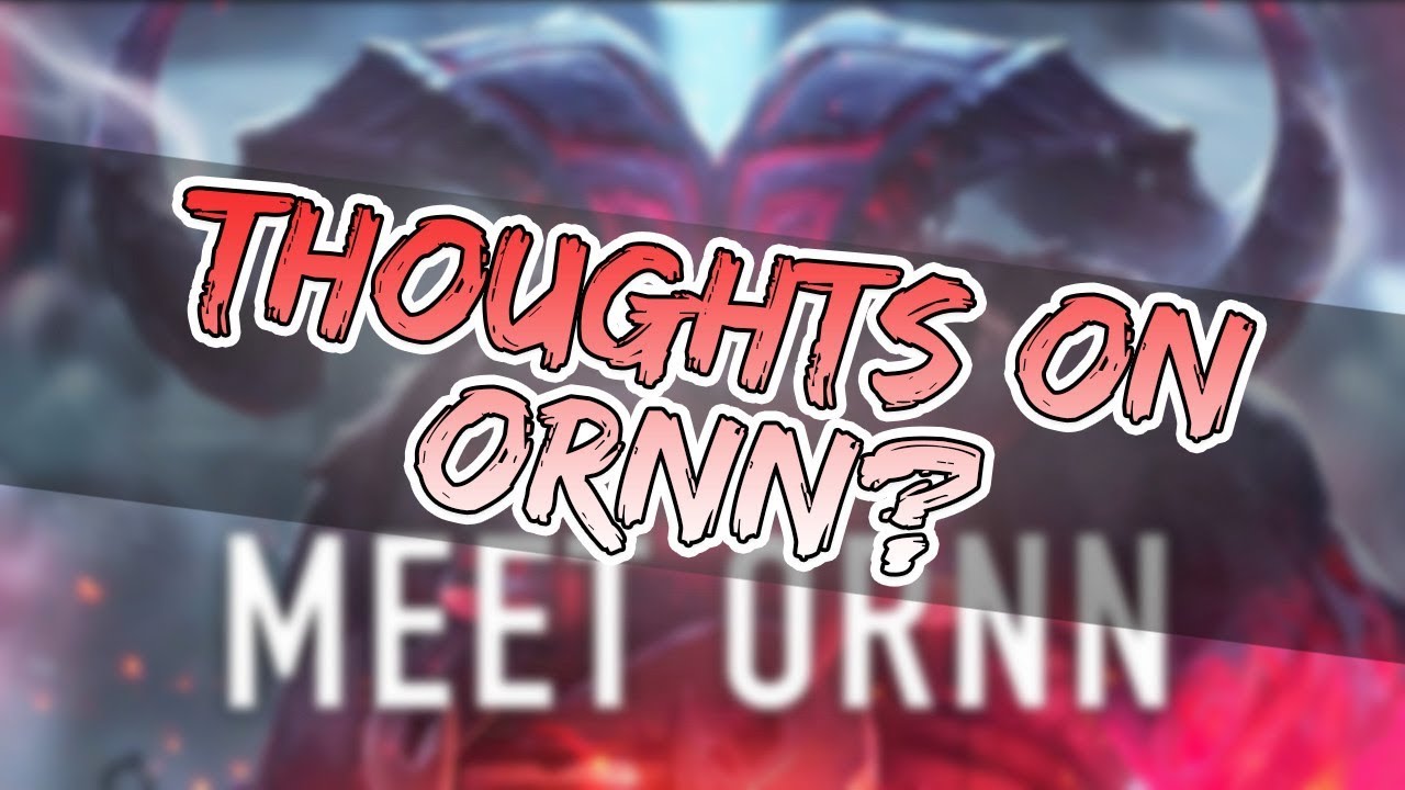 Pobelter - MY THOUGHTS ON THE NEW CHAMP ORNN? | THE BEST NUNU