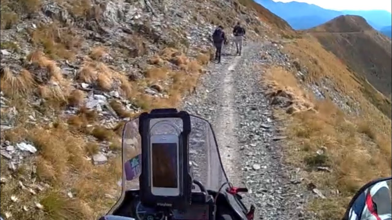 Colle di Tenda (LGKS)  - Umleitung hinter Fort Central über MTB Track - Teil 3 - Rückfahrt