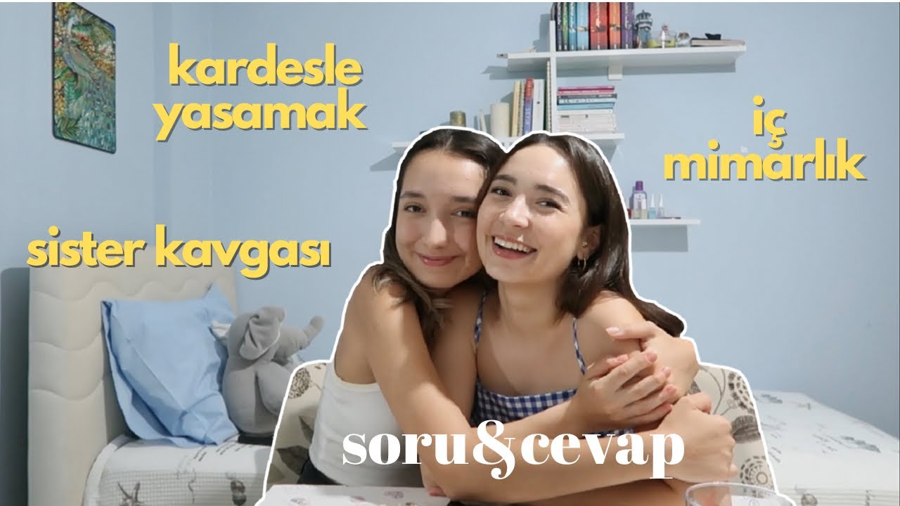 İSTANBULDA YAŞAM, AYNI EVDE YAŞAMAK, İÇ MİMARLIK ZOR MU? KIZ KARDEŞİMLE SORU&CEVAP | MUKBANG 🍕🌯