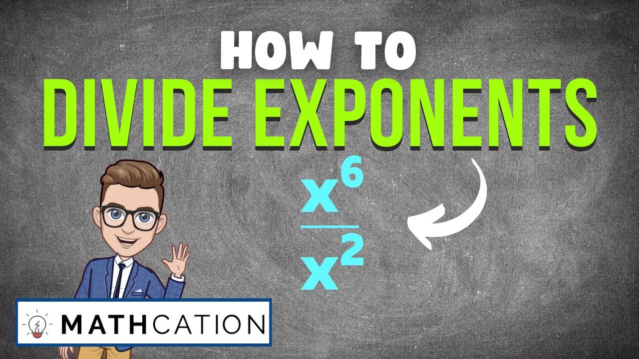 3 EASY steps for Dividing Exponents with Same Base (How to Divide Exponents with Same Bases)