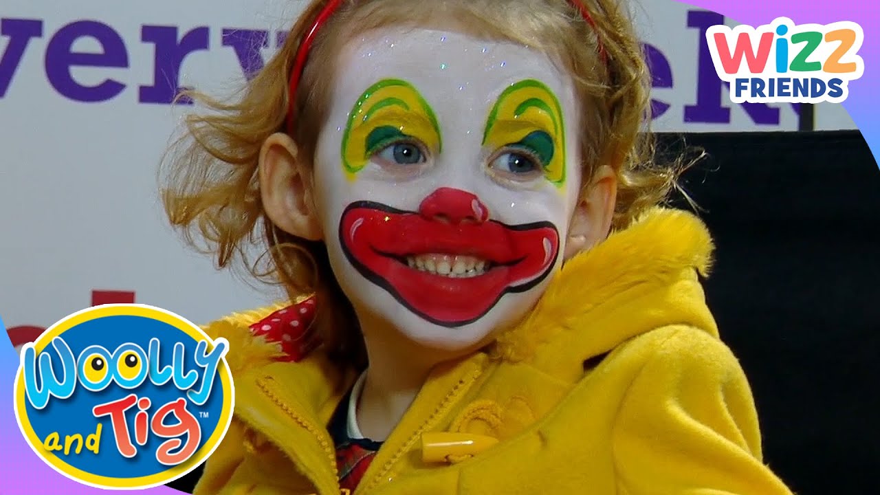 Woolly and Tig - Meeting a Clown! | Toy Spider | Wizz Friends
