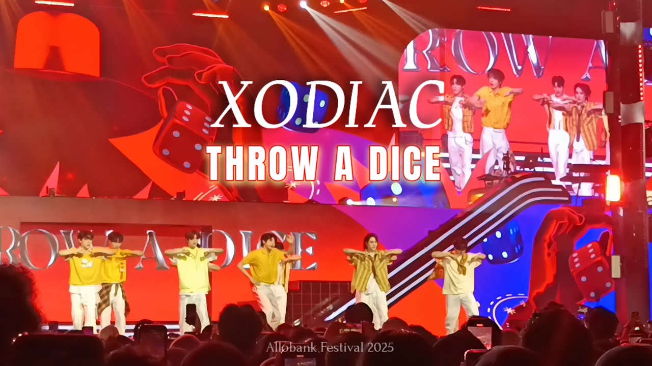 [FULL FANCAM] XODIAC 소디엑 'THROW A DICE' at Allobank Festival 2025 | 250621 - Istora Senayan Jakarta