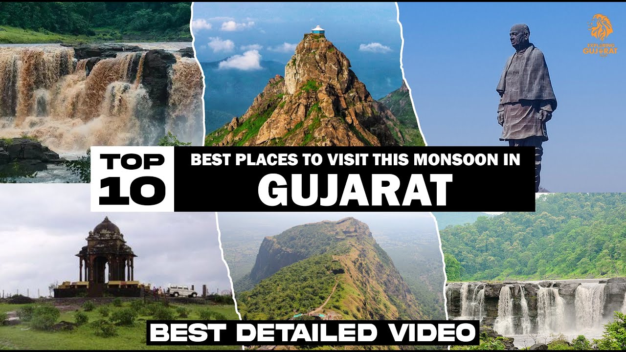 Top 10 Best monsoon places to visit in Gujarat in detail 2023