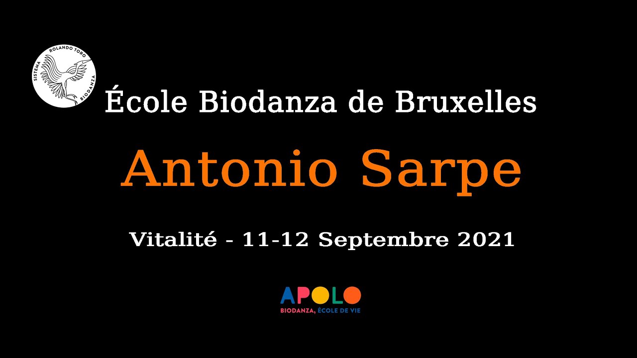 Antonio Sarpe - Vitalité - Bruxelles - Septembre 21