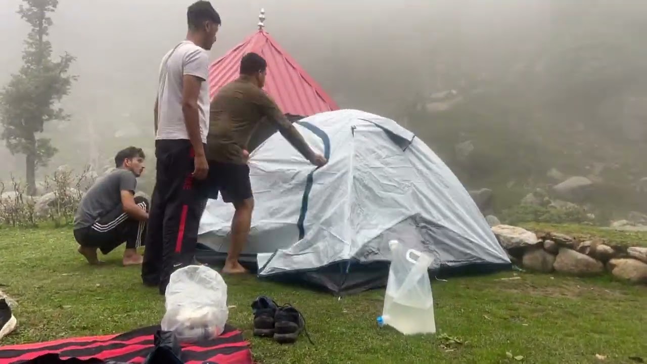 #camping #karerilake #nature #naturephotography kareri lake mid way camping