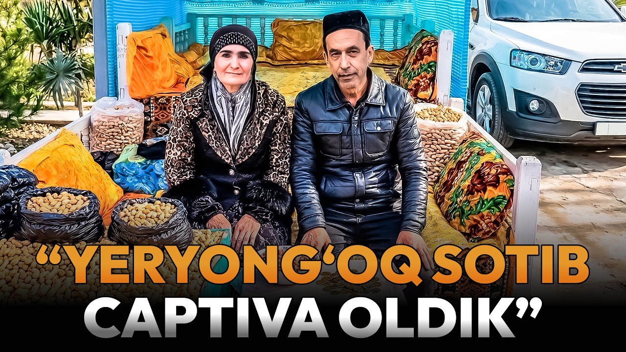 “Umrimiz yeryong‘oq ichida o‘tdi” — andijonlik yeryong‘oq sotuvchi er-xotin hikoyasi