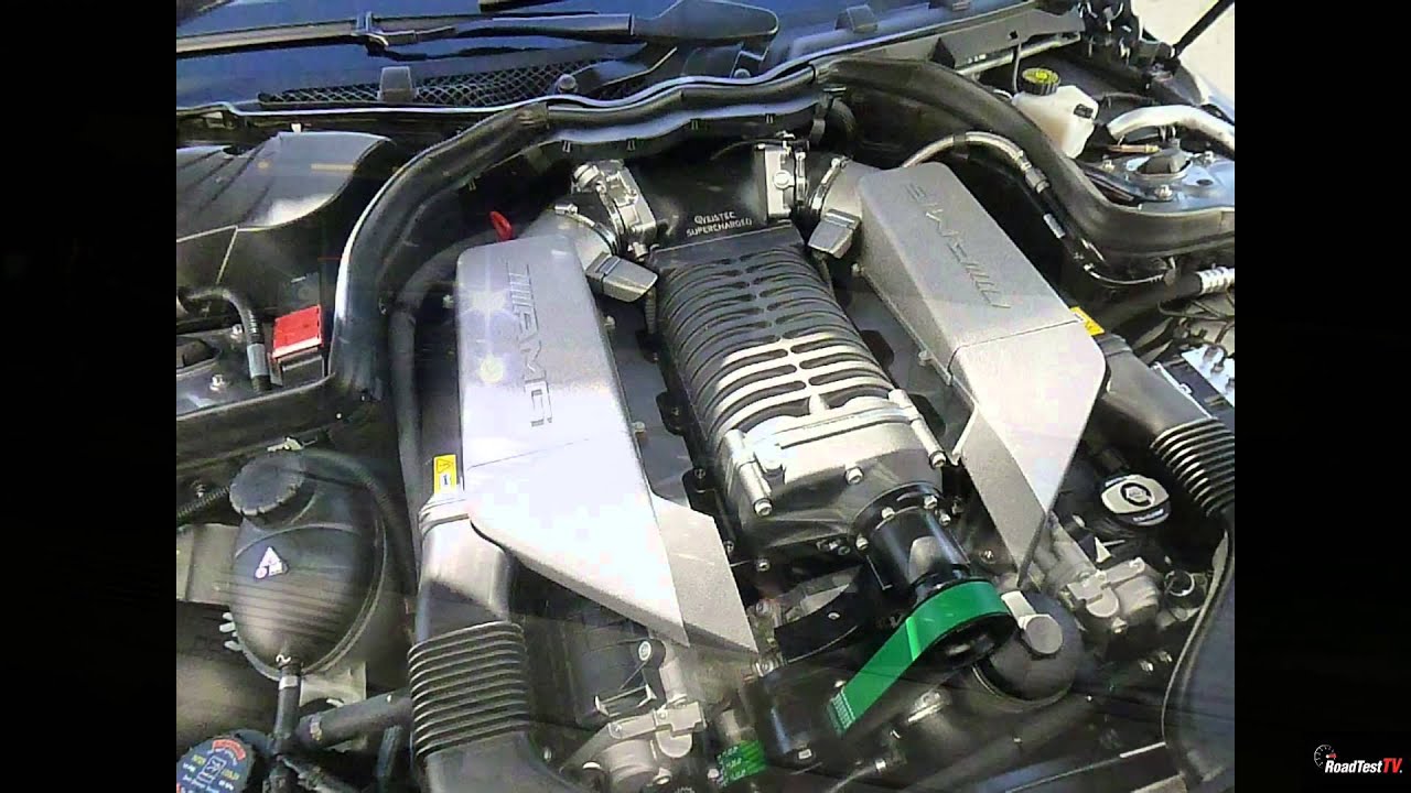 C63 AMG - Supercharged - Before and After 3.0 L Supercharger - 1/4 Mile Testing - Road Test TV ®