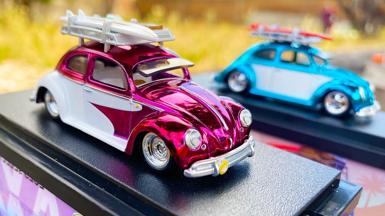 ¡Uno salió MAL! 🙃 Vocho VW ’49 Kawa-Bug-A Azul y Rosa