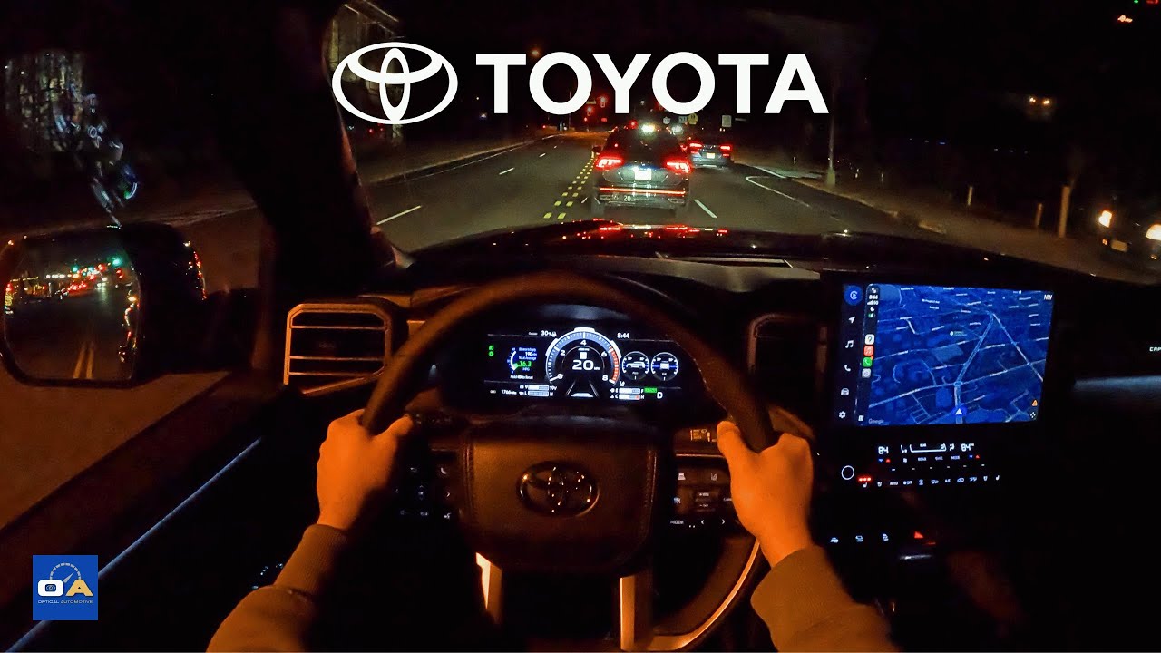 2026 Toyota Sequoia Capstone 4WD | POV Night Drive & Audio Test | ASMR | 4K