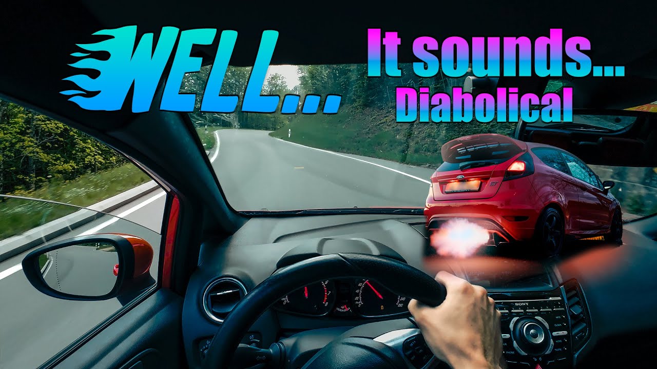 💥 300hp Fiesta ST 💥 - Punchy backfires 🔥