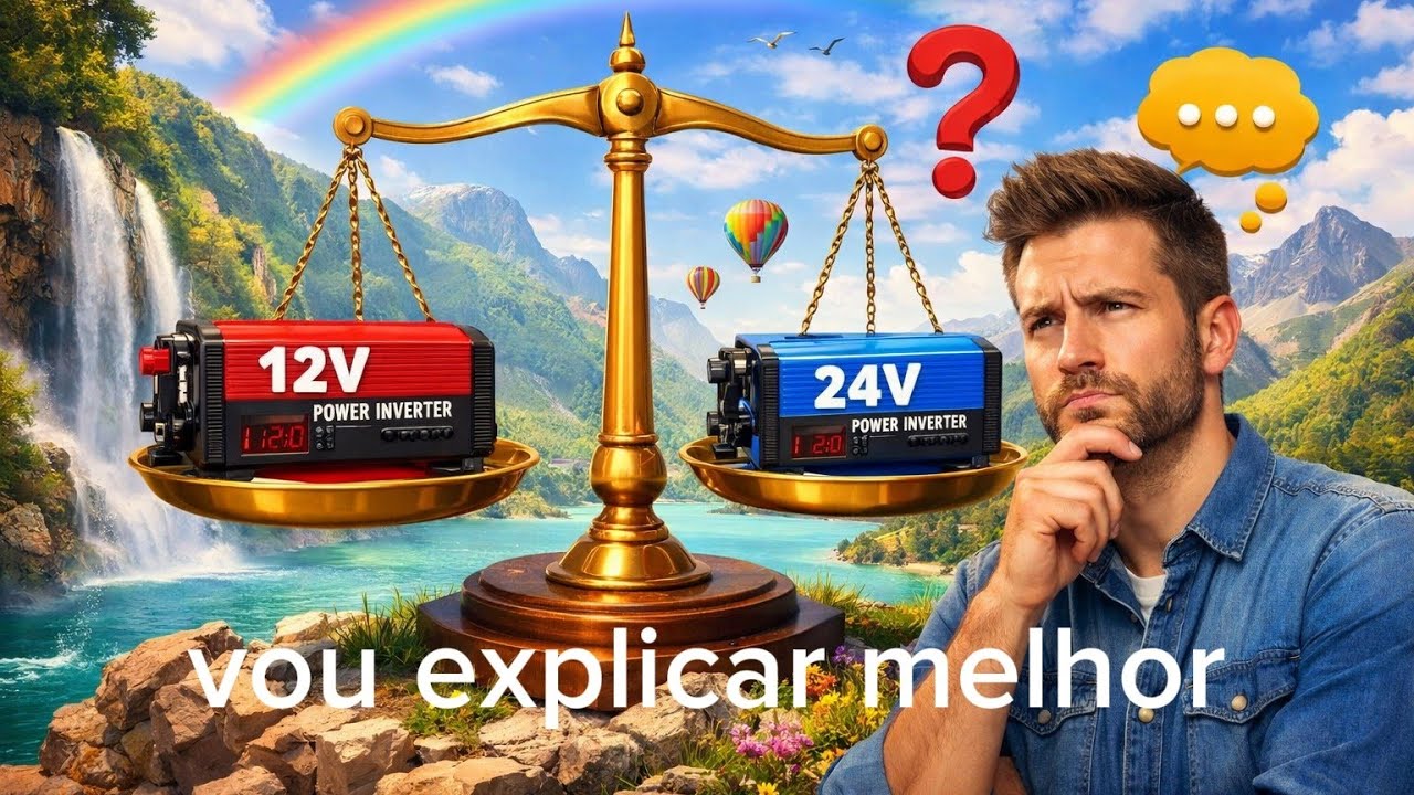 Explicação top sistema 12v.ou24v veja 🫵🇧🇷