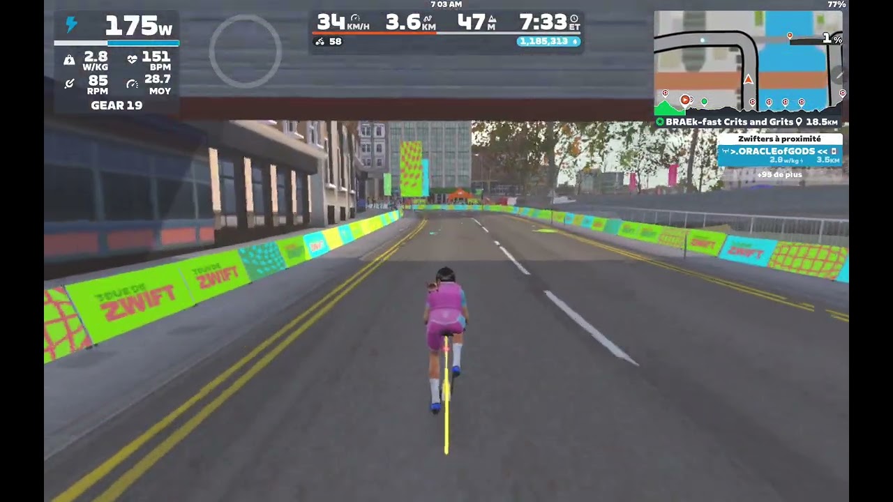 ZWIFT #102 TDZ FAST CRITS AND GRITS