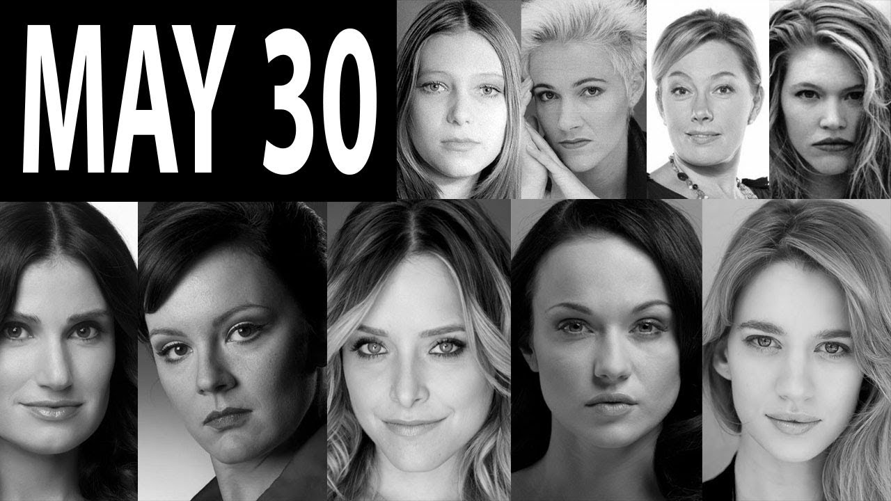 May 30 Famous BirthDays