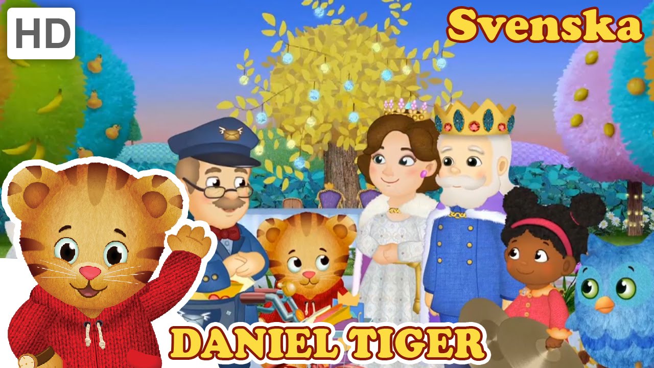 Daniel Tigers Kvarter - Daniel G&ouml;r Ett Tack-Kort