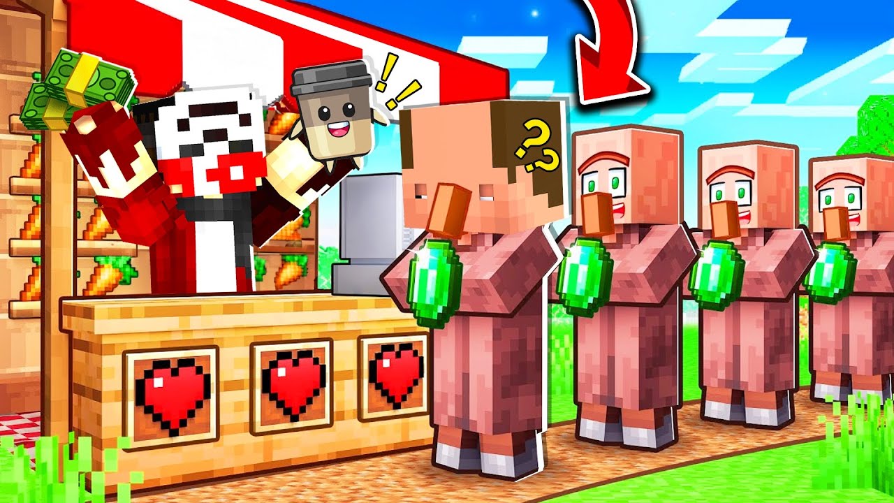 Zengin vs Fakir #9 : CAFE AÇTIK !! - Minecraft