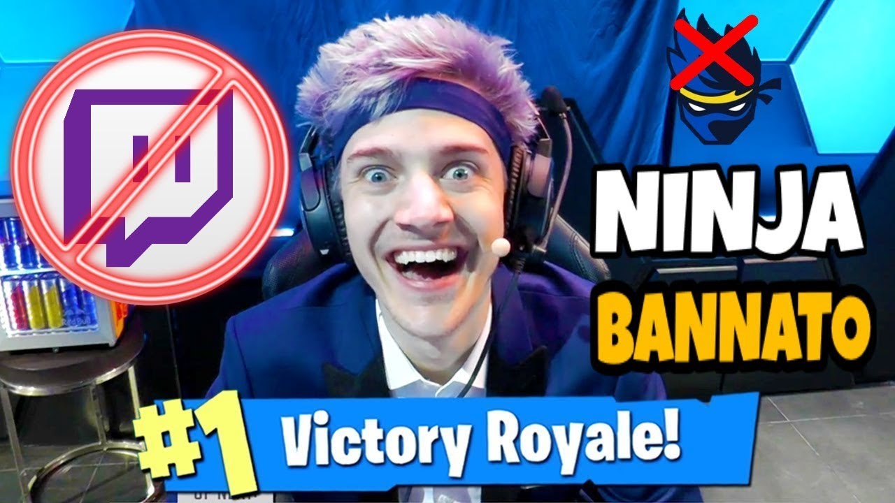 NINJA BANNATO DA TWITCH.