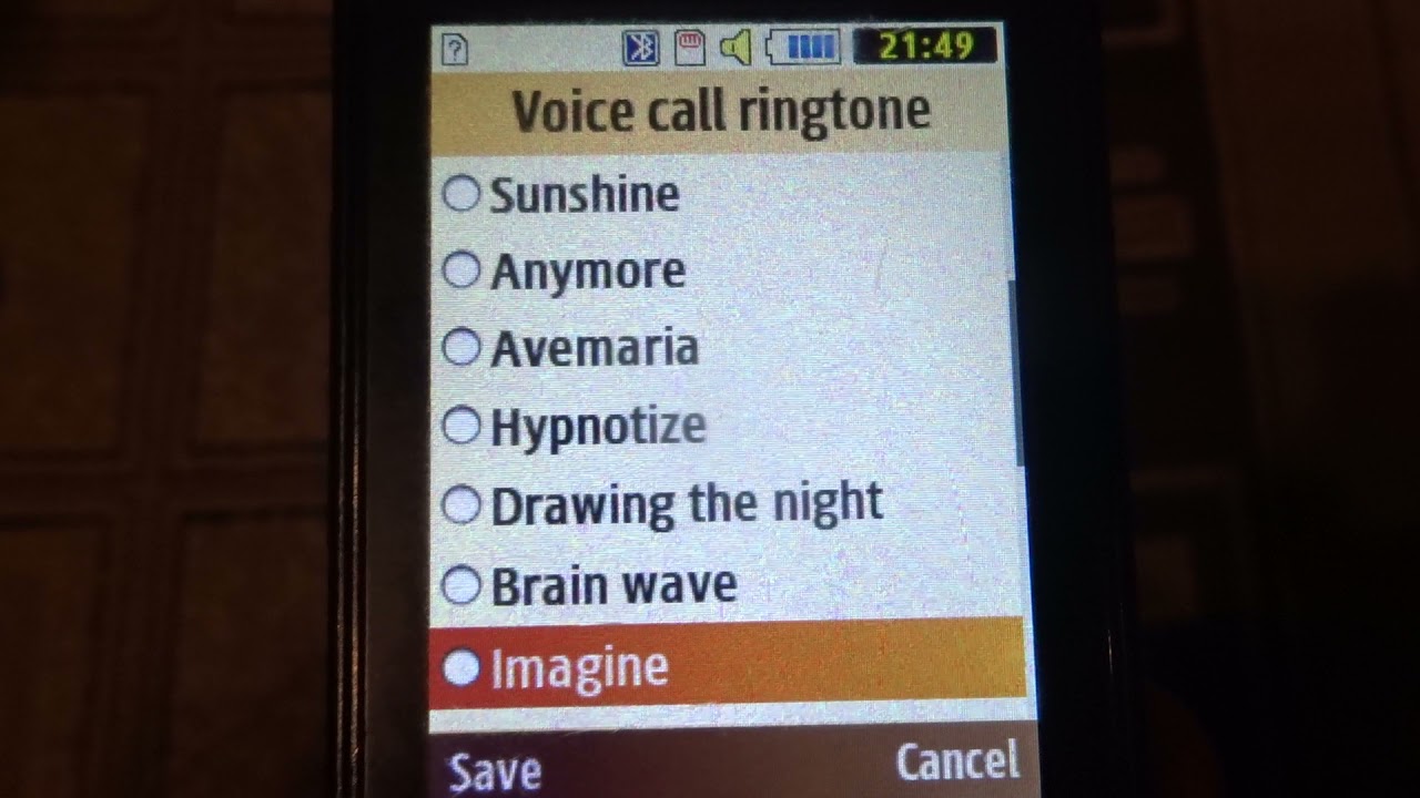Samsung GT-S5610 original ringtones