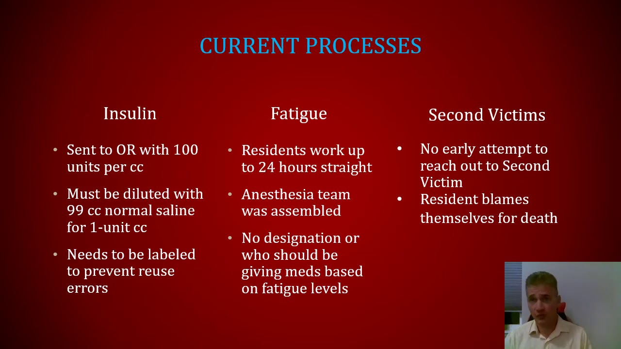 Case Study An Insulin Overdose video