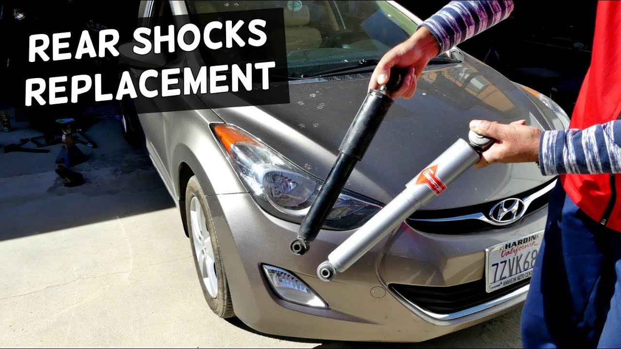 HYUNDAI ELANTRA REAR SHOCKS STRUTS REPLACEMENT