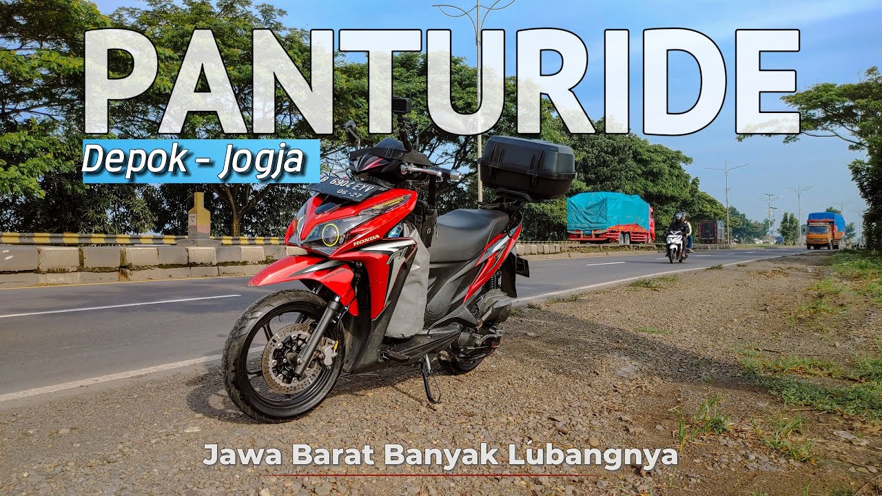 SOLO TOURING DEPOK - JOGJA! Episode 1: Taklukkan Jalur Pantura Subuh | Update Jalur Lubang