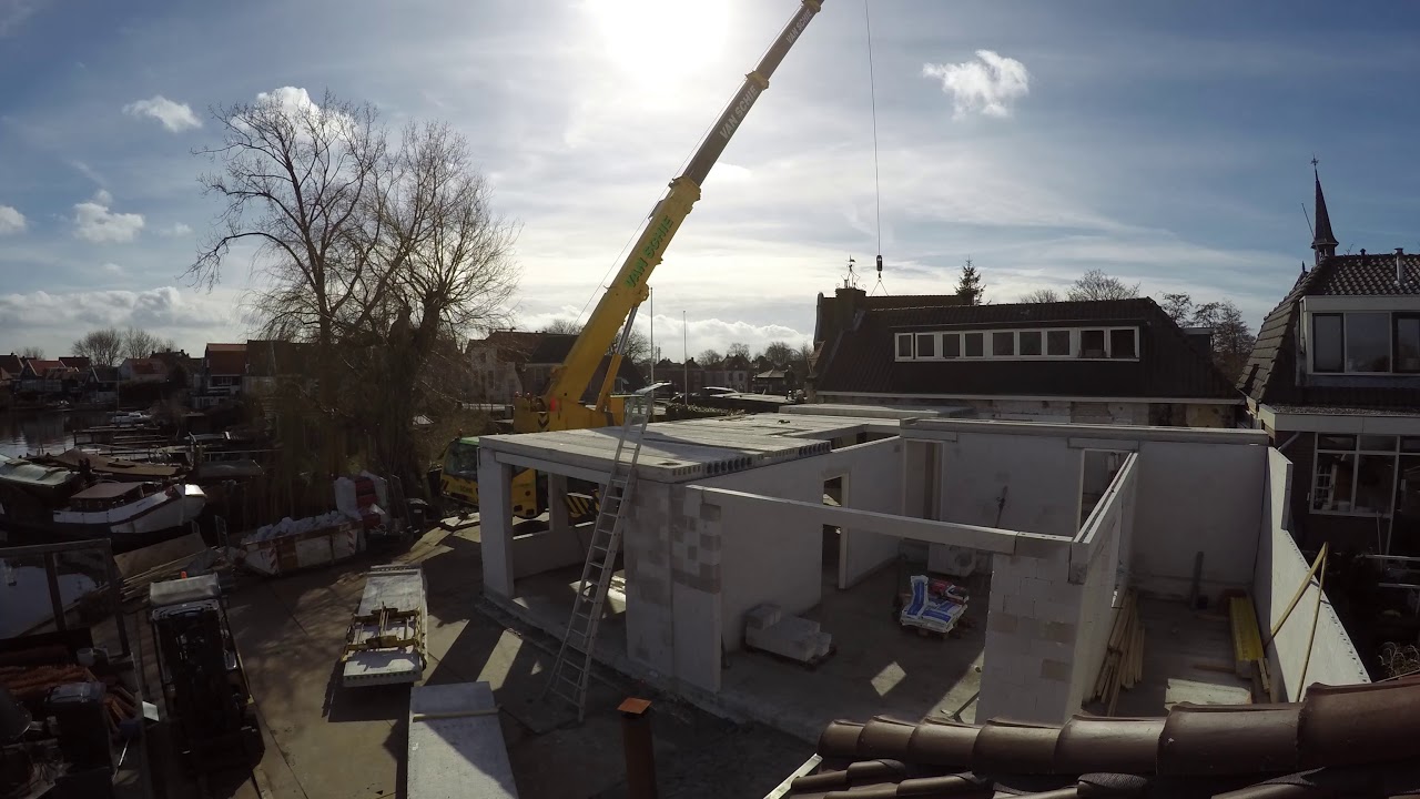 Timelapse kanaalplaten leggen