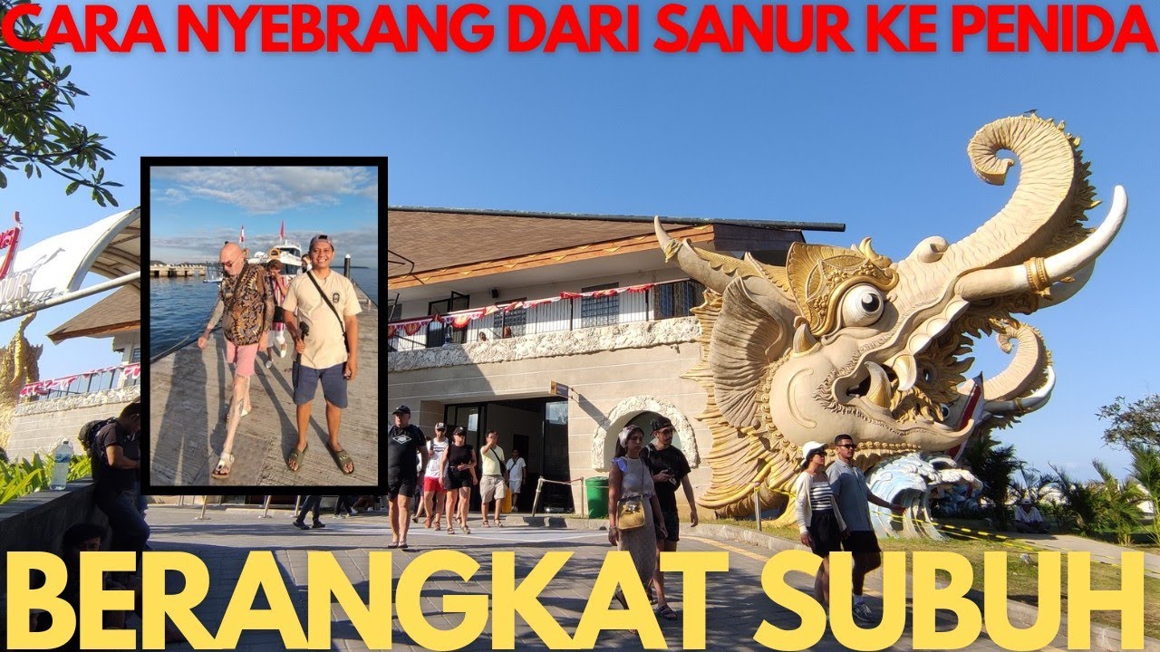 Cara nyebrang dari pelabuhan sanur ke nusa penida #sanurharbour  #penidaisland