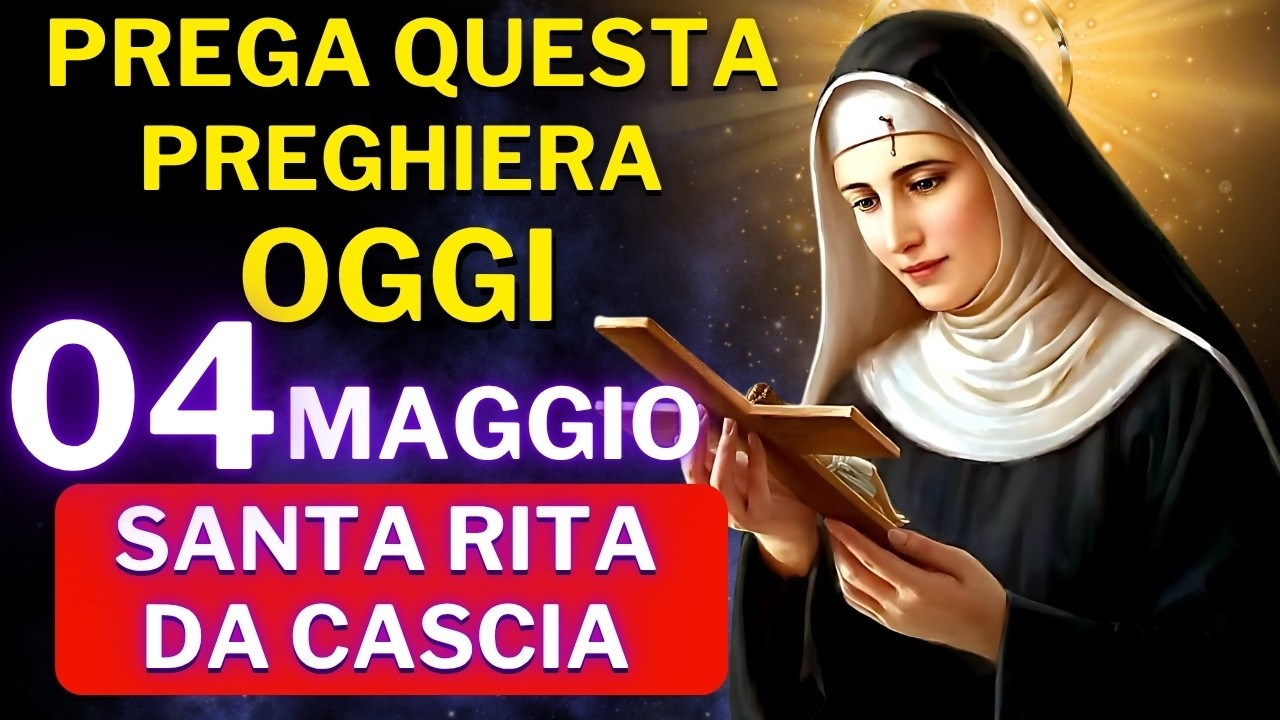 PREGHIERA A SANTA RITA PER UN MIRACOLO IMPOSSIBILE – ASCOLTA UNA VOLTA E RICEVI LA TUA GRAZIA OGGI