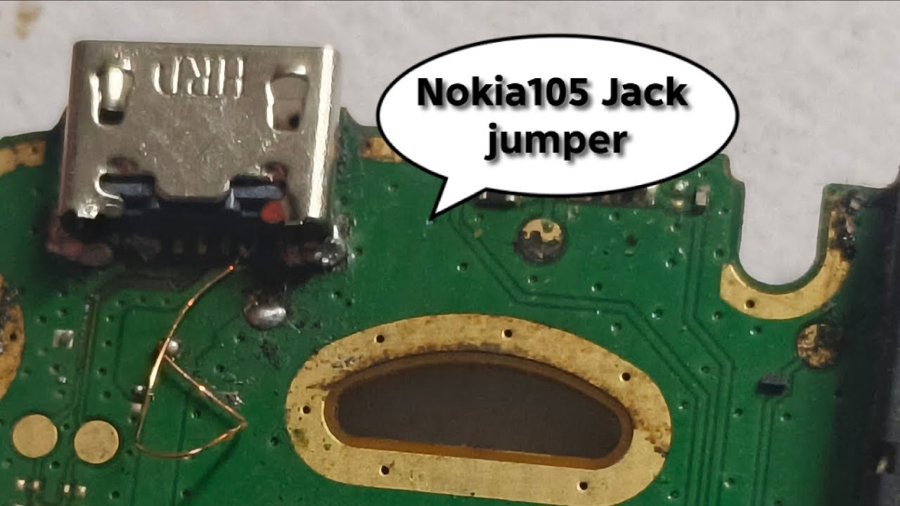 Nokia 105 jack jumper