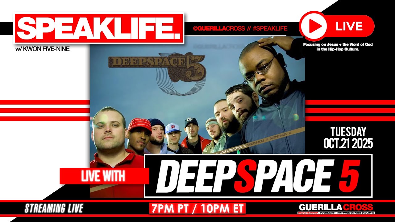 #SPEAKLIFE: Hip Hop Collective DEEPSPACE 5 LIVE to Talk New Music - History of DS5 and more!!!