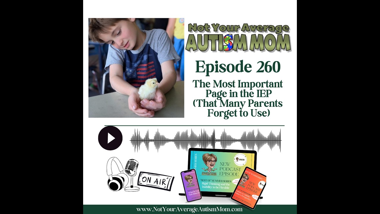 Episode 260  The Most Important Page in the IEP