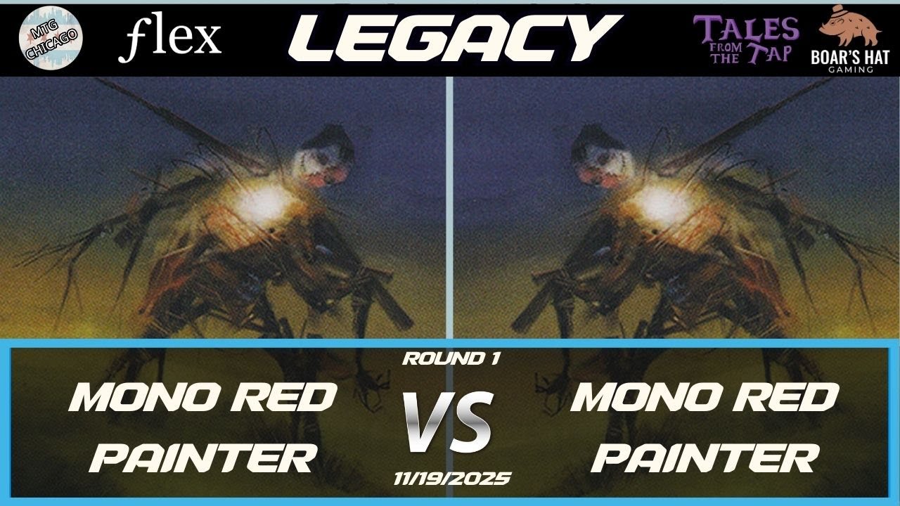 Mono Red Painter VS Mono Red Painter   [MTG Legacy Round 1]