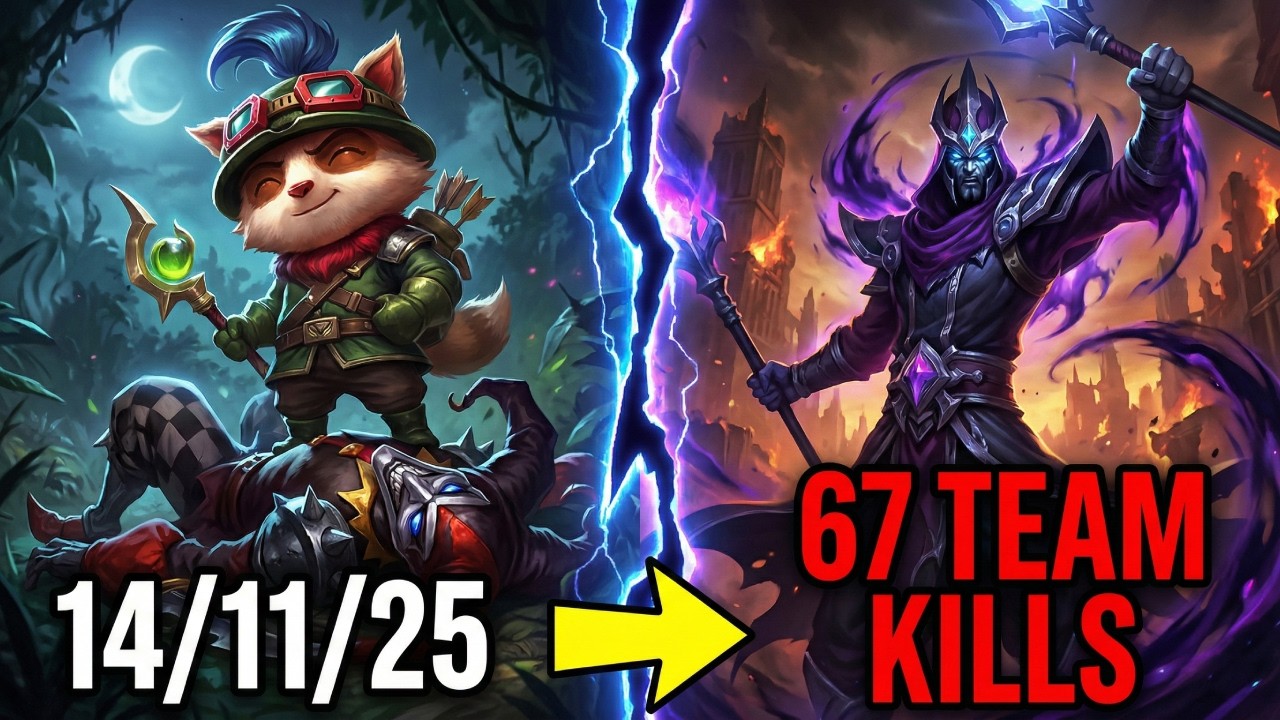 67 Kills in 20 Minutes: The Most Toxic ARAM Comp Ever