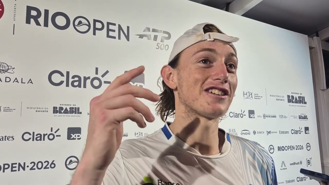 NACHO BUSE DERROTA A MATTEO BERRETTINI + ZONA MIXTA EN RIO DE JANEIRO