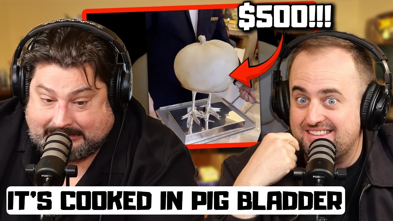 Reacting to Michelin French Bresse Chicken! | Are You Garbage